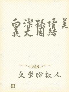 白洁孙倩美红高义大团结封面