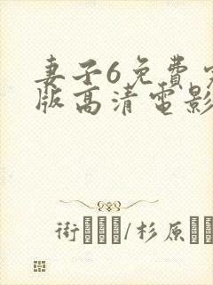 妻子6免费完整版高清电影