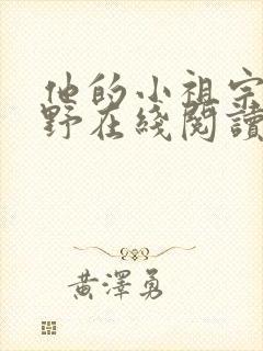 他的小祖宗甜又野在线阅读封面
