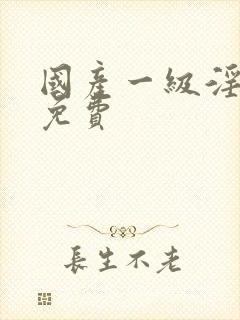 国产一级淫片a免费封面