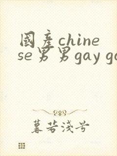 国产chinese男男gay gay gay