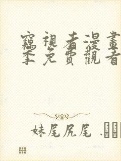 窃视者漫画第二季免费观看
