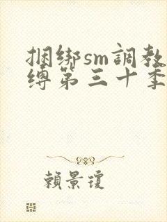 捆绑sm调教束缚第三十季封面