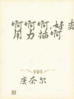 啊啊啊,好爽,用力插啊封面