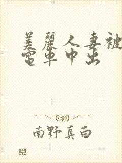 美丽人妻被痴汉电车中出封面