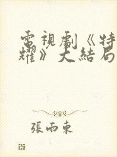 电视剧《特战荣耀》大结局