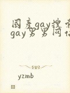国产gay搜索gay男男网站do