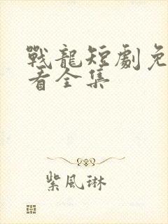 战龙短剧免费观看全集