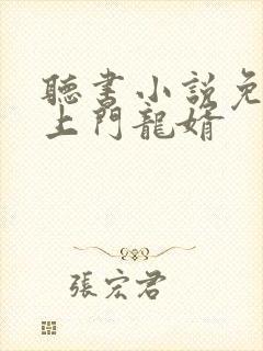 听书小说免费听上门龙婿封面