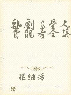 韩剧《爱人》免费观看全集