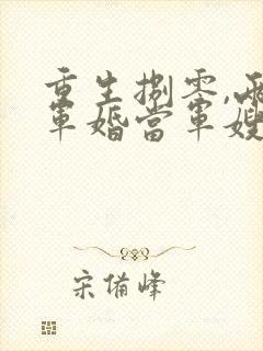 重生捌零,两嫁军婚当军嫂小说阅读