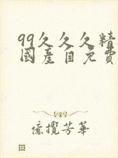 99久久久精品国产自免费97