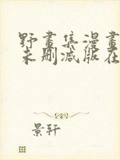 野画集漫画免费未删减版在线阅读