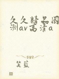 久久精品国产亚洲av高清a