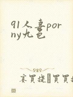 91人妻porny九色