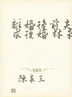离婚后前夫哭着求复婚 林未央