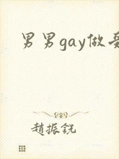 男男gay做受