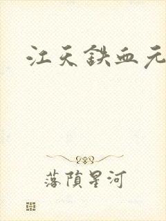 江天铁血元帅