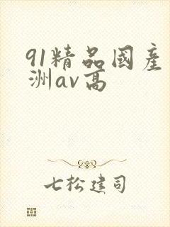 91精品国产亚洲av高