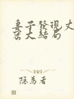 妻子发现丈夫秘密大结局封面