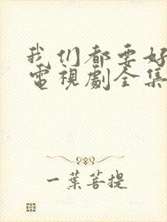 我们都要好好的电视剧全集免费观看完整版
