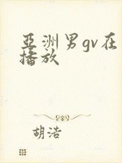 亚洲男gv在线播放