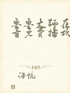鲁鲁大师在线观看免费播放第二集封面
