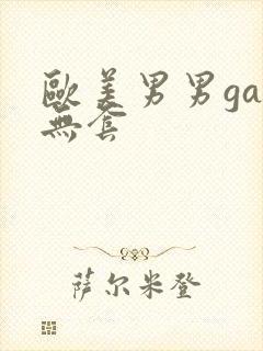 欧美男男gay无套