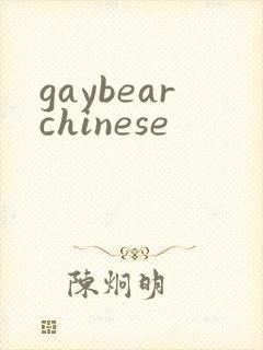 gaybearchinese