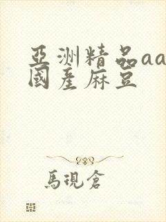 亚洲精品aaa国产麻豆