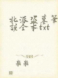 北派盗墓笔记小说全本txt