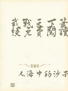 武战天下萧云叶绫免费阅读全文封面