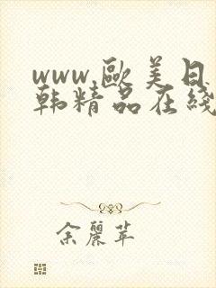 www.欧美日韩精品在线观看视频