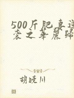 500斤肥妻逆袭之华丽归来短剧