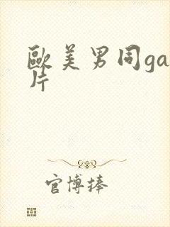 欧美男同gay片