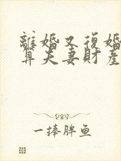 离婚又复婚房子算夫妻财产吗