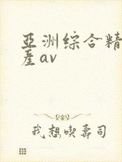 亚洲综合精品国产av