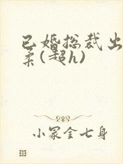 已婚总裁出轨林柔(超h)封面