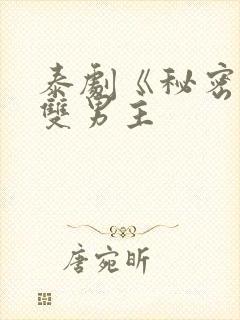 泰剧《秘密爱》双男主封面