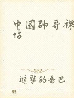 中国帅哥裸体网站
