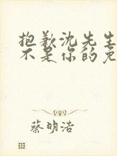 抱歉沈先生孩子不是你的免费