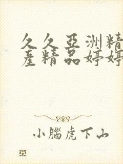 久久亚洲精品国产精品婷婷