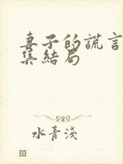 妻子的谎言52集结局