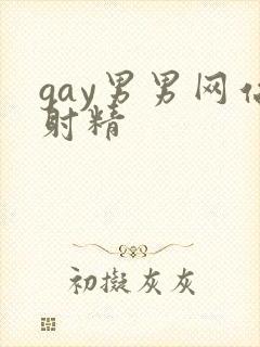 gay男男网站射精