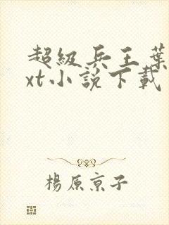 超级兵王叶谦txt小说下载