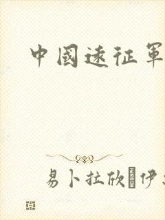 中国远征军小说