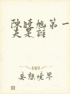 陈晓旭第一任丈夫是谁