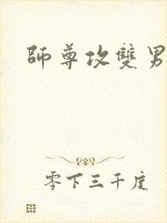 师尊攻双男主封面