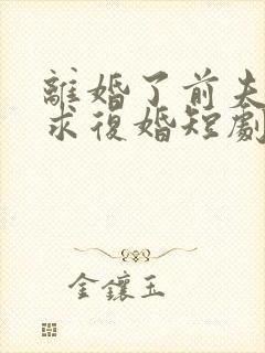 离婚了前夫哭着求复婚短剧封面