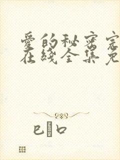 爱的秘密完整版在线全集免费观看封面